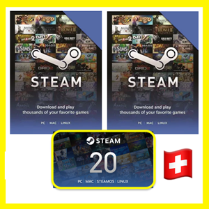 Обложка ⭐️ ВСЕ КАРТЫ⭐🇨🇭 STEAM GIFT CARD 5-168 CHF Швейцария