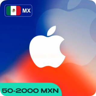 APPLE ITUNES (МЕКСИКА 50 - 1500 MXN)