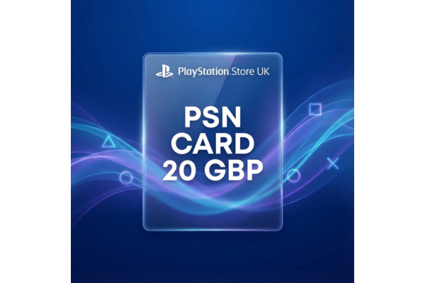 PSN Карта пополнения 20 GBP (Фунтов) Великобритания