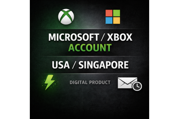 АККАУНТ MICROSOFT / XBOX (США / СИНГАПУР)