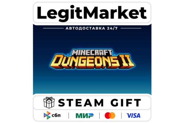 Minecraft Dungeons II+ВЫБОР ИЗДАНИЯ / Steam АВТО / РУ + МИР
