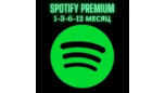 Скриншот Spotify Premium 1–12 месяцев — подписка на ваш аккаунт, работает в РФ