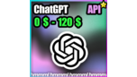 Скриншот ChatGPT OpenAI API аккаунт с балансом до $120 и доступом к GPT-4o
