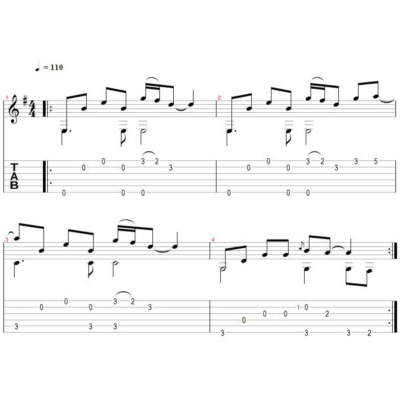 Три полоски (Animal ДжаZ) - переложение для гитары