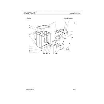 сервис мануал стиральной машины INDESIT WDN 2067
