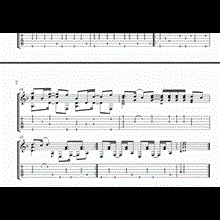 Lambada - sheet music arrangements for guitar Soymartino