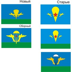 Флаг ВДВ в векторе +варианты флага