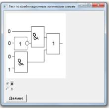 Test of combinational logic circuits