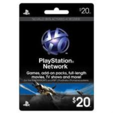Playstation Network PSN $ 20 (USA) + Discou