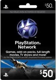 Обложка Playstation Network PSN $50 (USA) + Скидки