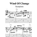 Scorpions табы. Табулатура для электрогитары Wind of change. Скорпионс Ноты для гитары. Ветер перемен скорпионс Ноты для гитары. Табы скорпионс Wind of change.