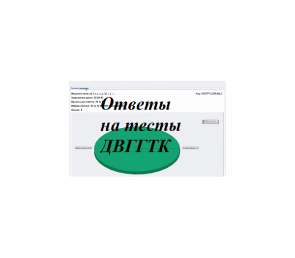 ДВГГТК Деловой русский язык ответы на тест