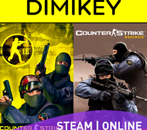 Обложка z Counter Strike 1.6 + CS Source 🎮 ОНЛАЙН [STEAM]