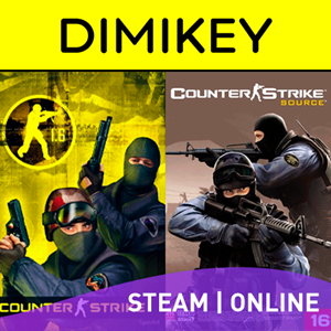 Counter Strike 1.6 + CS Source 🎮 ОНЛАЙН [STEAM]
