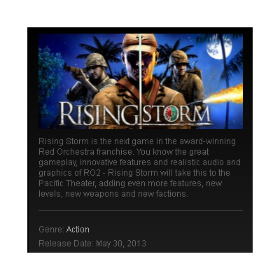 Rising Storm Game of the Year - STEAM Gift / GLOBAL