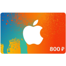 iTunes Gift Card (RUSSIA) - 800 rubles.