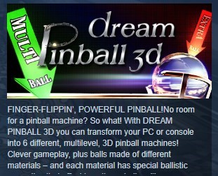 Скриншот Dream Pinball 3D 💎STEAM KEY REGION FREE GLOBAL