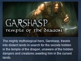 Скриншот Garshasp: Temple of the Dragon STEAM KEY REGION FREE