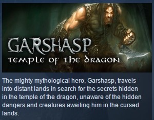 Garshasp: Temple of the Dragon STEAM KEY REGION FREE