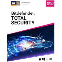 Bitdefender Total Security 1 Device 3 Year IN Key - irongamers.ru