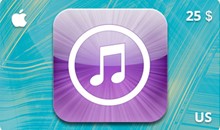 iTunes / App Store Gift Card 25$ USA-регион