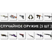 CS:GO - Случайное оружие / Random - СКИДКИ,БОНУС / 5 шт