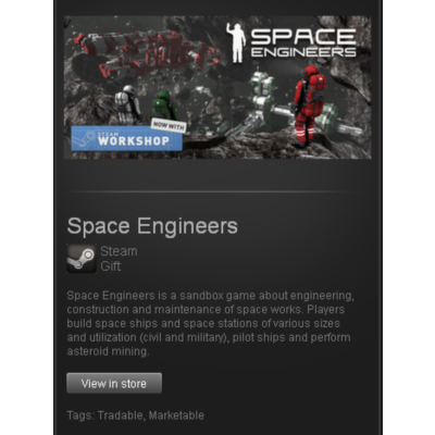 Space Engineers - STEAM Gift - Region RU+CIS+UA