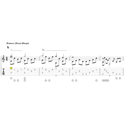 Женюсь (И. Шварц) - переложение для гитары