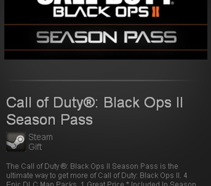 Обложка Call of Duty: BO 2 - Season Pass - STEAM Gift RU+CIS+UA