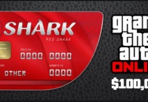 Grand Theft Auto Online : Red Shark Cash Card 💎GLOBAL