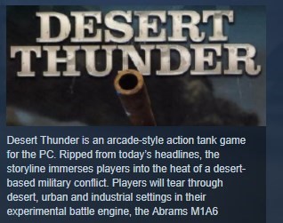 Скриншот Desert Thunder Гром в пустыне STEAM KEY REGION FREE