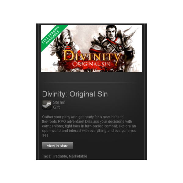 Divinity Original Sin Enhanced Edition + Classic — STEAM Gift — Region Free / GLOBAL