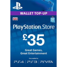PLAYSTATION NETWORK (PSN) - £35 GBP (UK) | DISCOUN