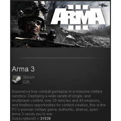 ARMA III 3 Steam Gift Region Free