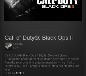 Обложка Call of Duty Black Ops II Digital Deluxe STEAM Gift ROW