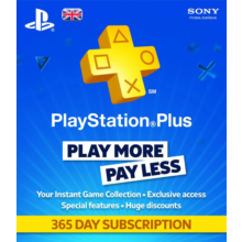 PLAYSTATION PLUS (PSN PLUS) | 365 DAYS (UK) + Discount