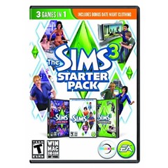 Sims 3 starter pack Region Free Origin cd-key