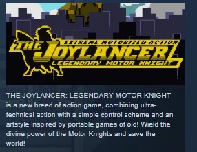Обложка The Joylancer: Legendary Motor Knight STEAM KEY GLOBAL