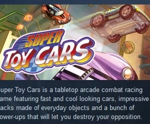 Обложка Super Toy Cars STEAM KEY REGION FREE GLOBAL
