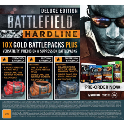 Battlefield Hardline Versatility Battlepack (ONLY)