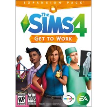 THE SIMS 4: GET TO WORK (НА РАБОТУ) - EXPANSION KEY