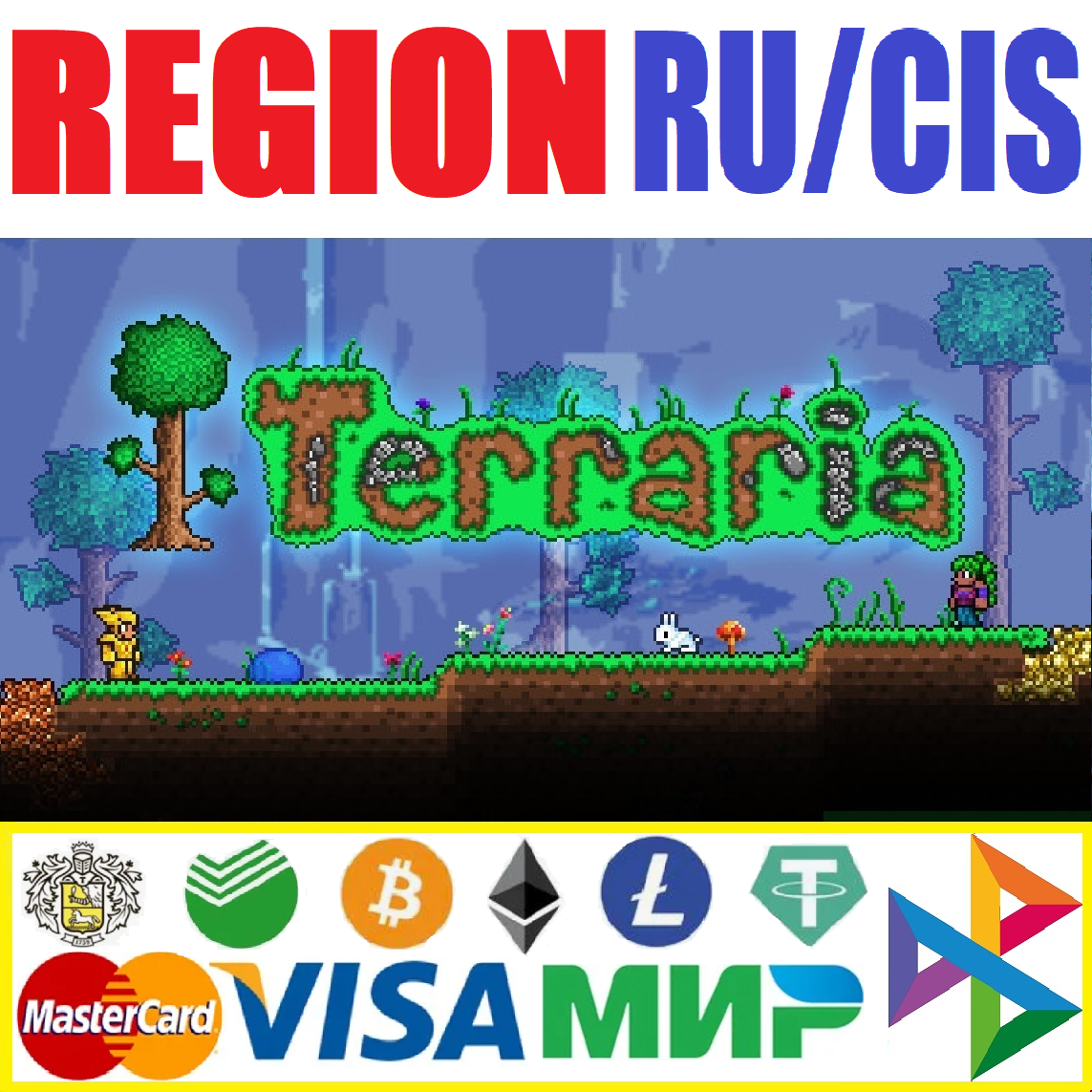 Купить ✅Terraria - STEAM Gift 🔴 ⚡️РОССИЯ⚡️СНГ⚡️УКРАИНА 💳0%💳