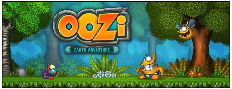 Earth adventure. Игра 2d приключения Oozi. Оози.