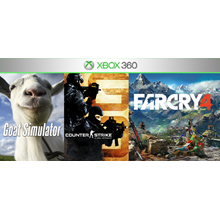 Far Cry 4 / CS: GO / Goat Simulator | XBOX 360 | общий