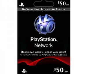 50$ (USA) PLAYSTATION NETWORK (PSN)