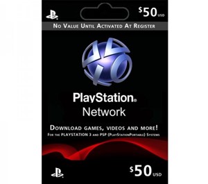 Обложка 50$ (USA) PLAYSTATION NETWORK (PSN)