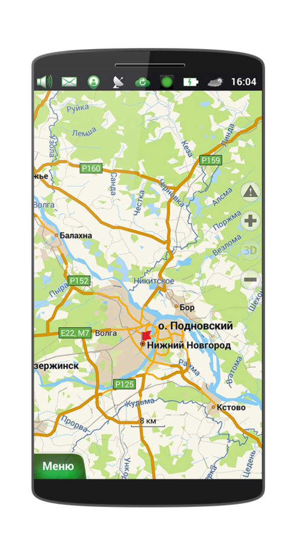 Оформление (Skin) NewNavitel GIS 9.11.776 Android,Full