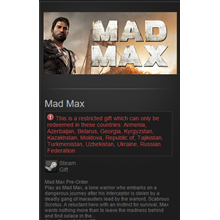 Mad Max (Steam Gift / RU&CIS) Pre-Purchase