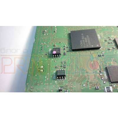 Дамп eeprom Canon MG5540 для сброса ошибки 5B00