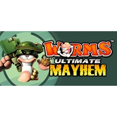 Worms Ultimate Mayhem 🔑STEAM КЛЮЧ 🔥РОССИЯ + СНГ